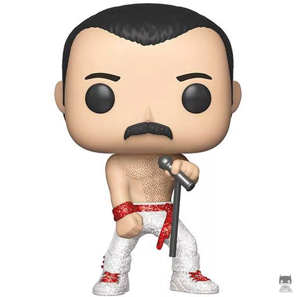 Figura Funko Pop! Freddie Mercury (Purpurina de diamante) (Queen)