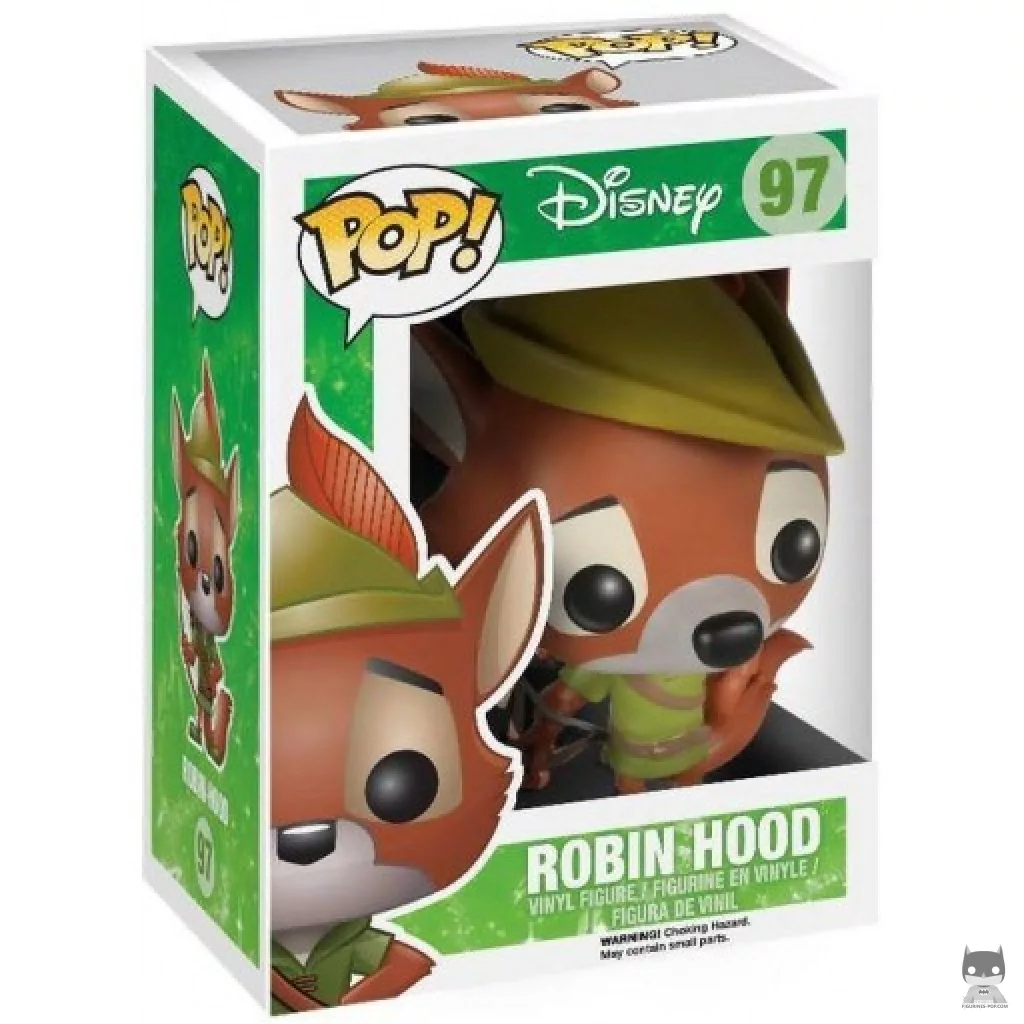 Figura Funko Pop! Robin Hood en su caja