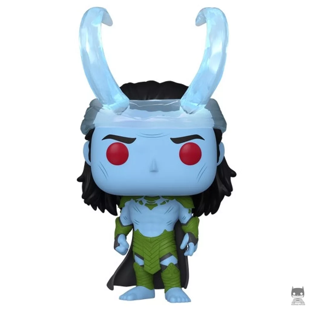 Figura Funko Pop! Loki gigante de hielo (¿Qué pasaría si...?)