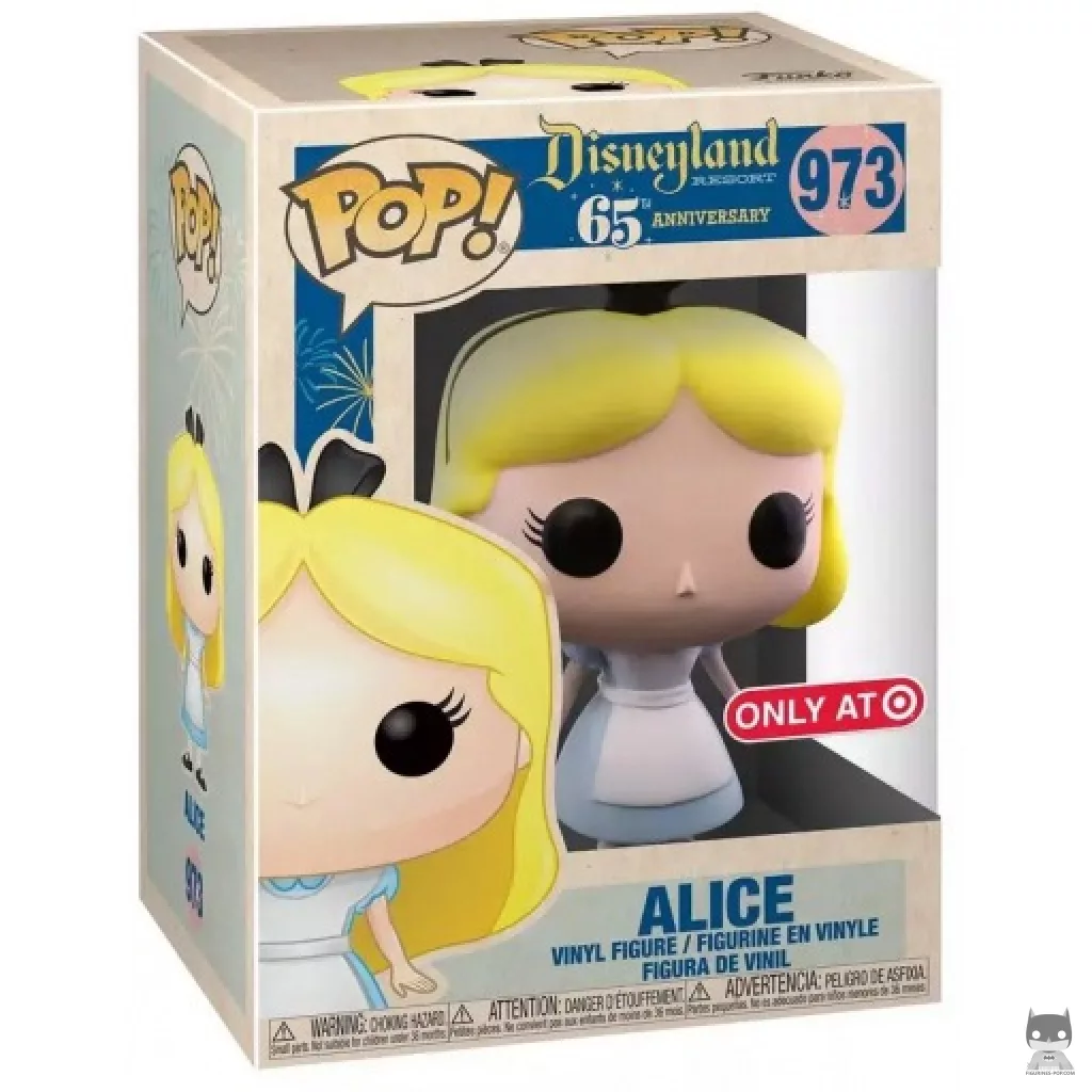 Figura Funko Pop! Alicia en su caja