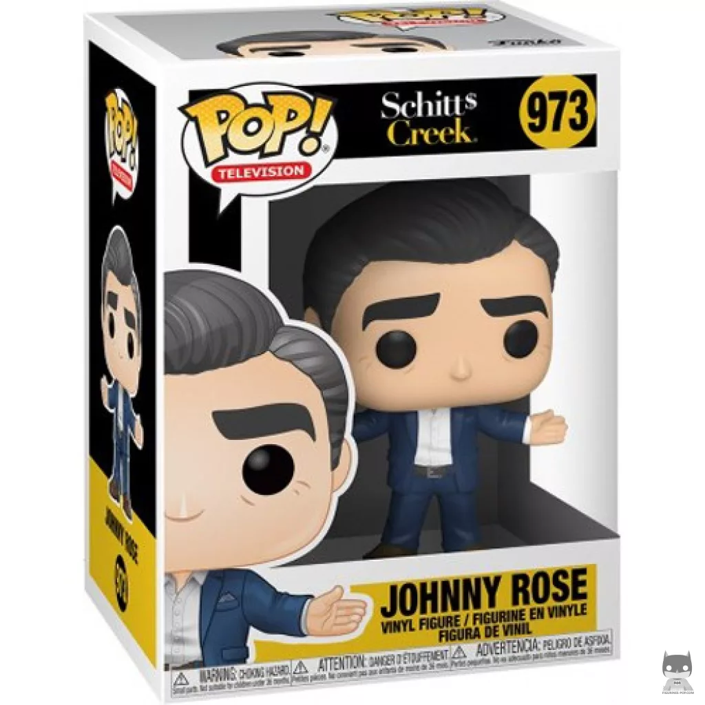 Figura Funko Pop! Johnny Rose en su caja