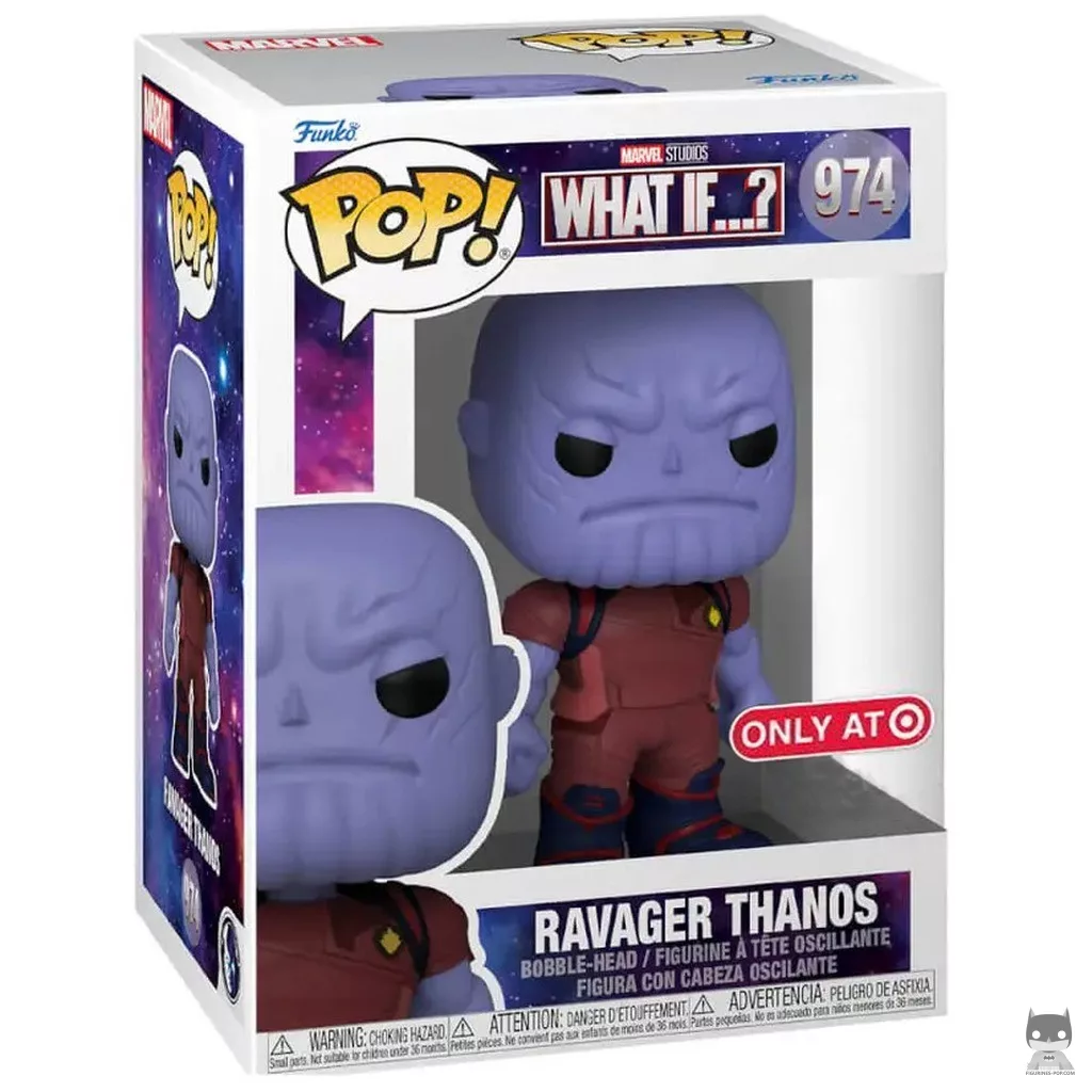 Figura Funko Pop! Thanos Devastador en su caja