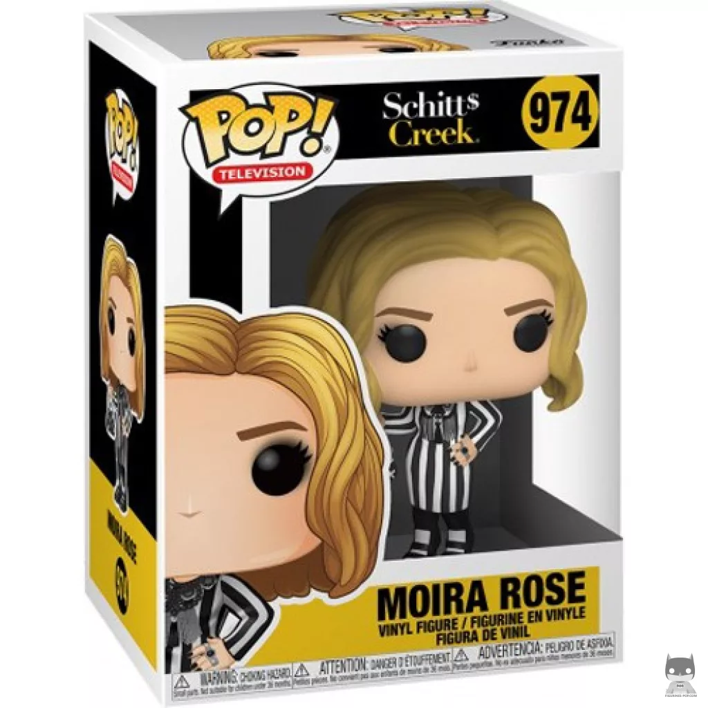 Figura Funko Pop! Moira Rose en su caja