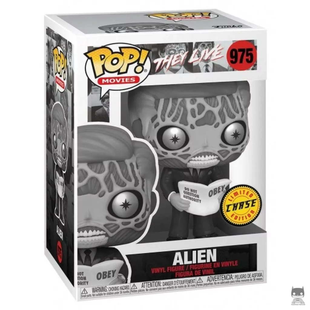 Figura Funko Pop! Alien (Chase) en su caja