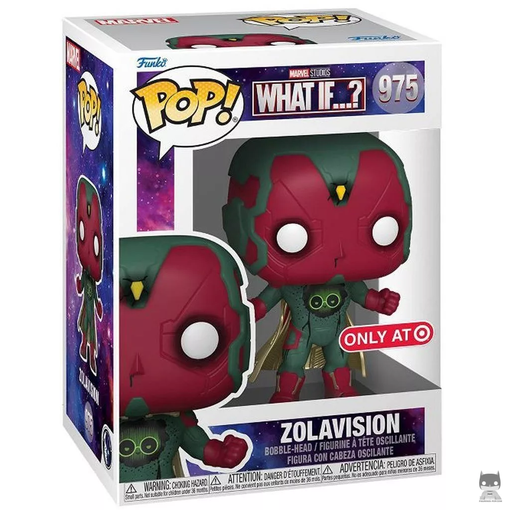 Figura Funko Pop! Zola Visión en su caja
