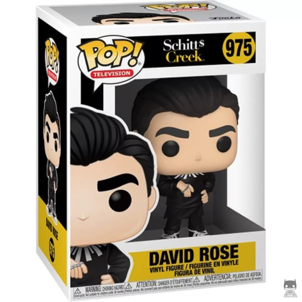 Figura Funko Pop! David Rose en su caja