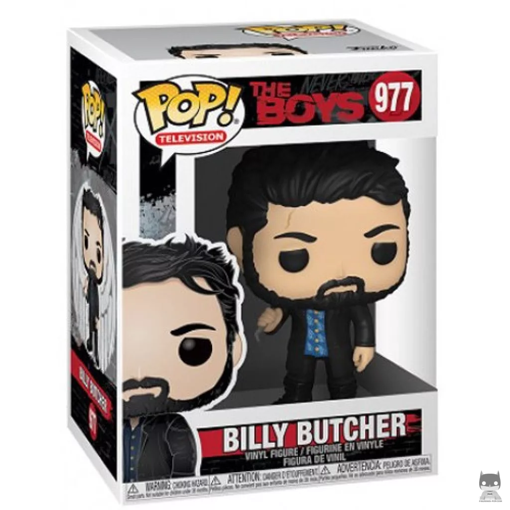 Figura Funko Pop! Billy Butcher en su caja