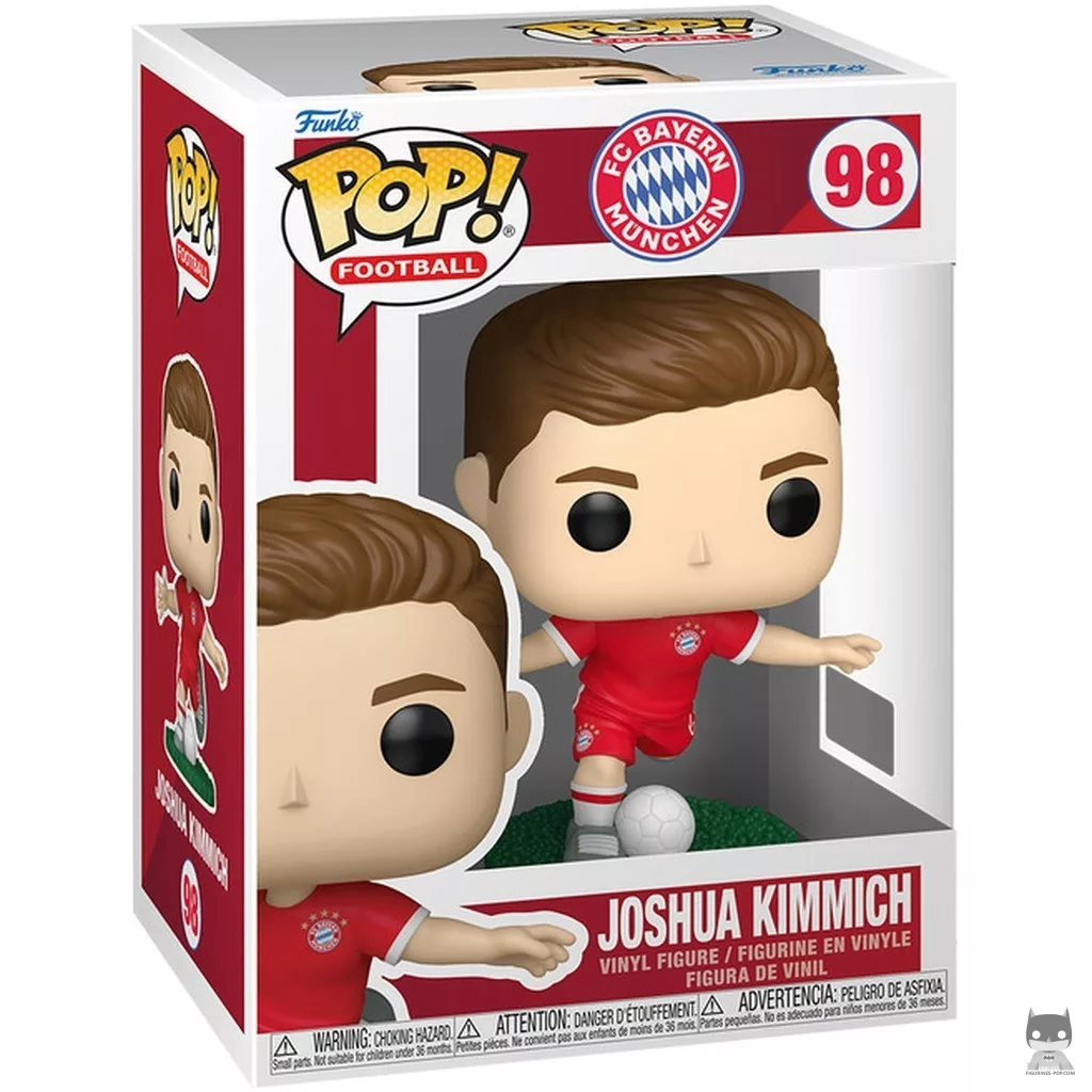 Figura Funko Pop! Joshua Kimmich (Bayern de Múnich) en su caja