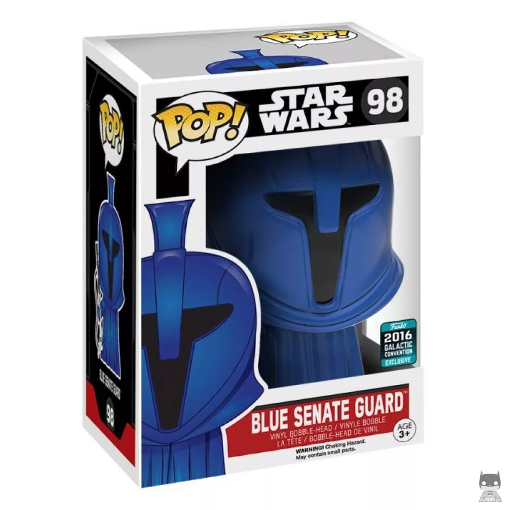 Figura Funko Pop! Guardia del Senado (Azul) en su caja