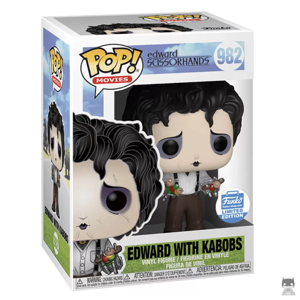 Figura Funko Pop! Eduardo con brochetas en su caja