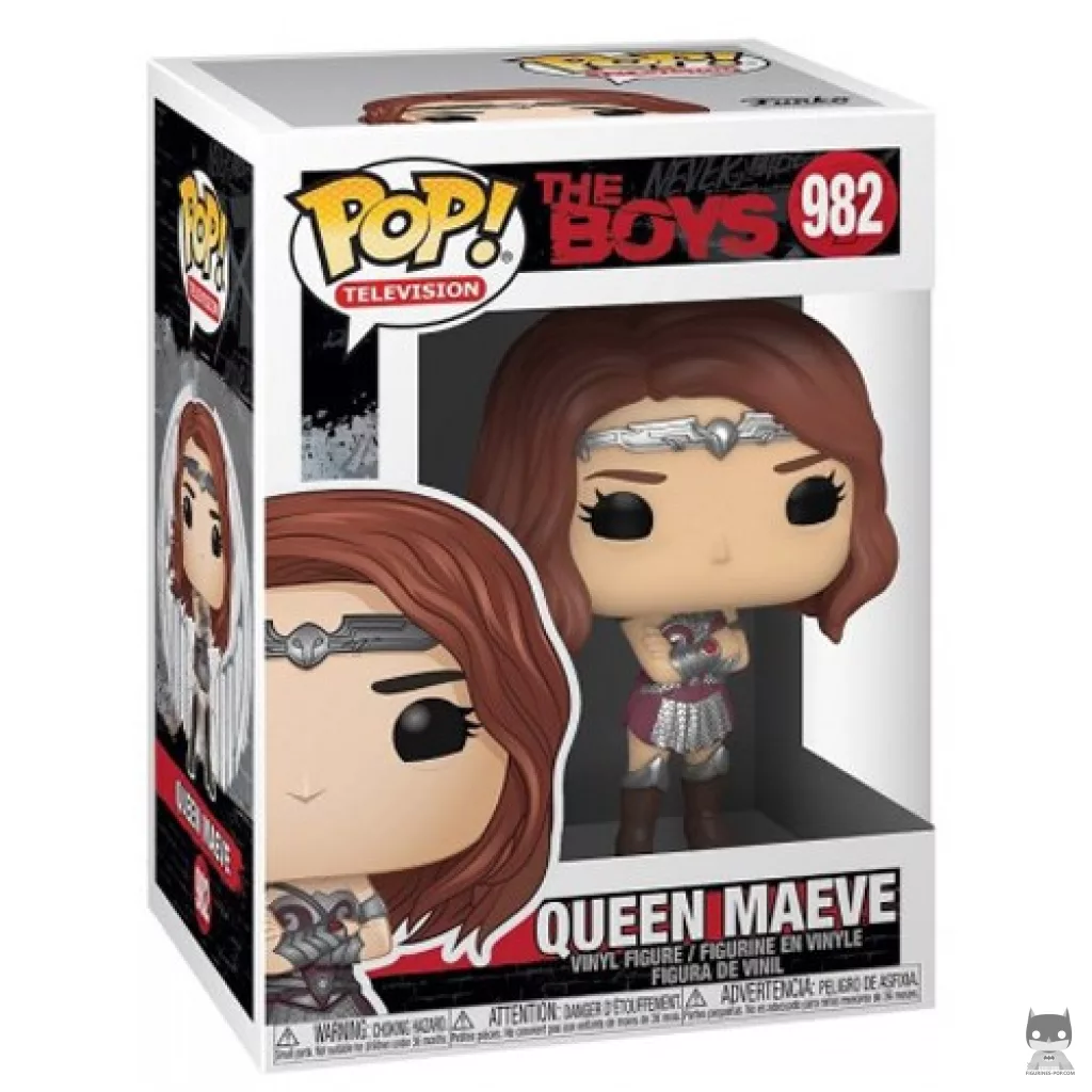 Figura Funko Pop! Queen Maeve en su caja