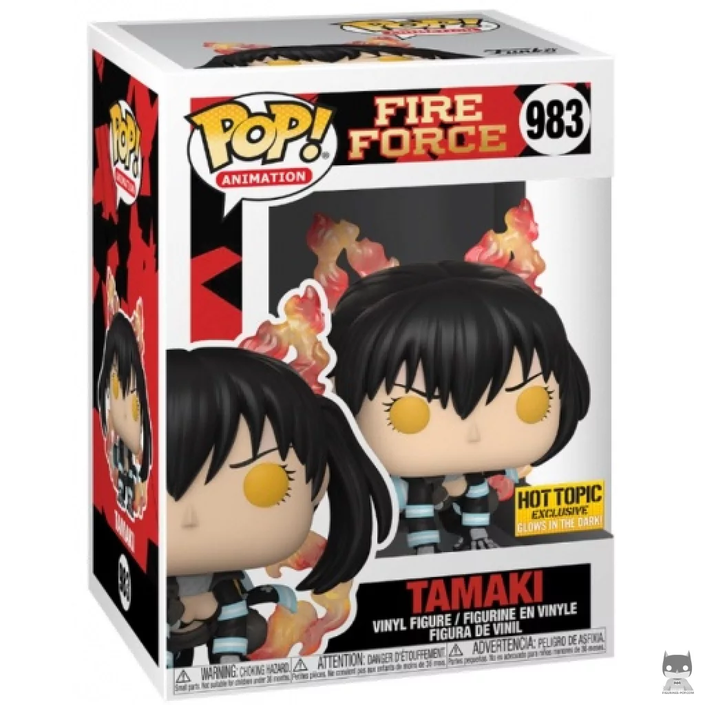 Figura Funko Pop! Tamaki (Brilla en la oscuridad) en su caja