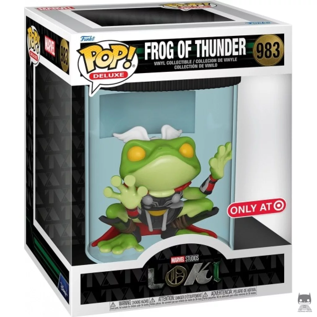 Figura Funko Pop! Rana del Trueno en su caja