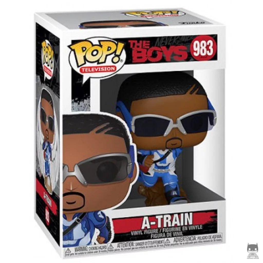 Figura Funko Pop! A-Train en su caja