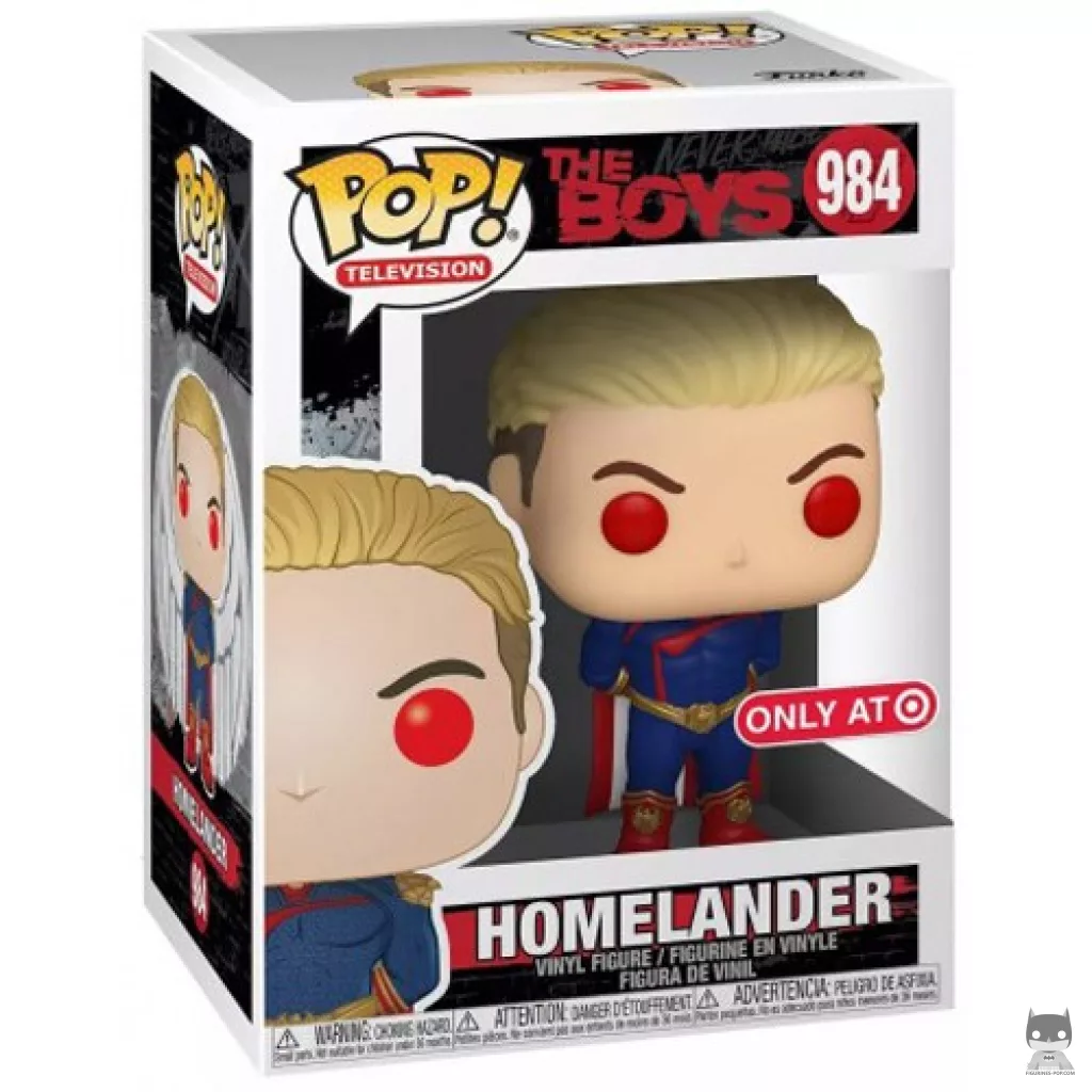 Figura Funko Pop! Patriota en su caja
