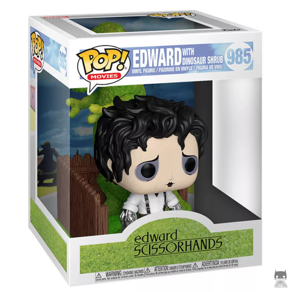 Figura Funko Pop! Eduardo con arbusto dinosaurio en su caja