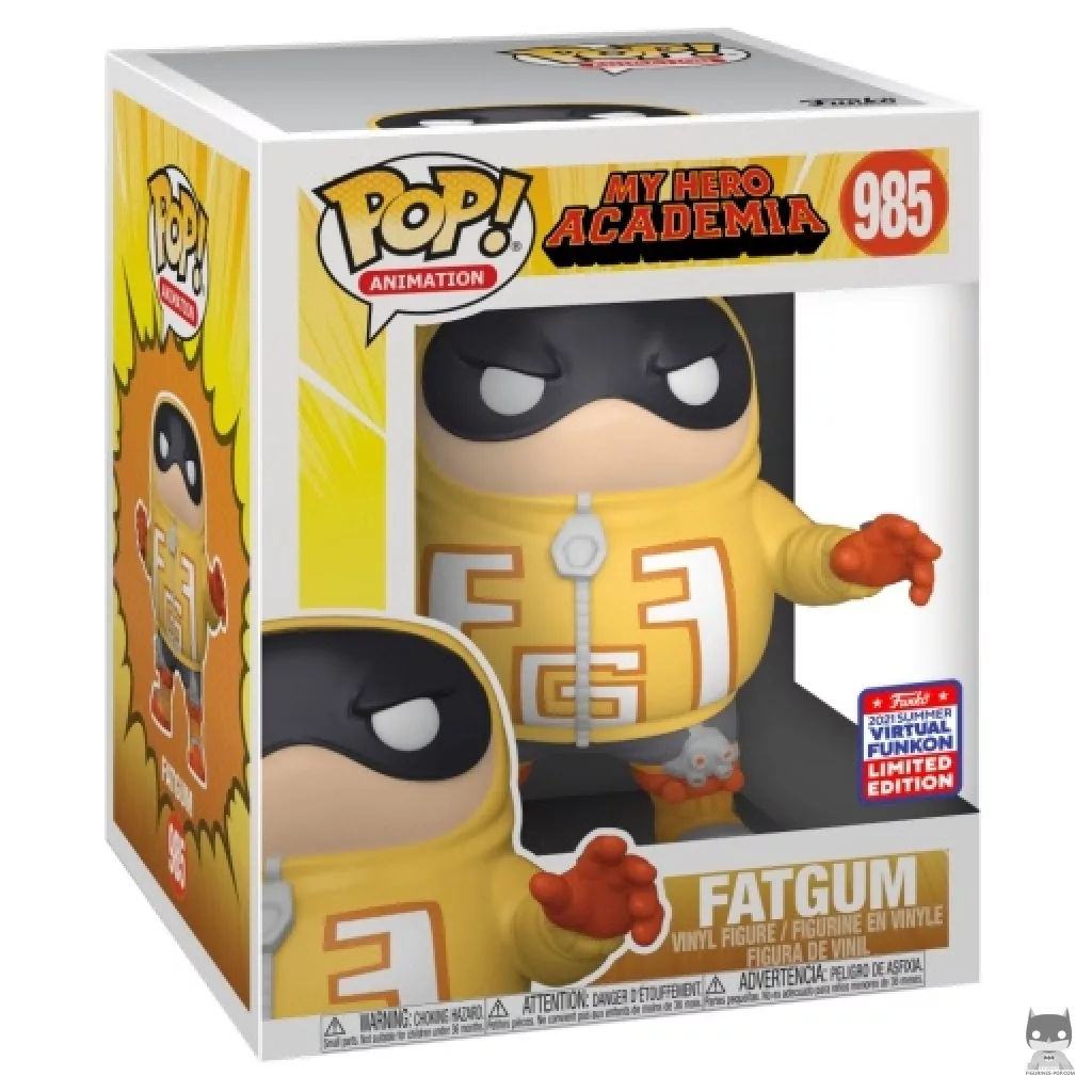Figura Funko Pop! Fat Gum (Supersized) en su caja