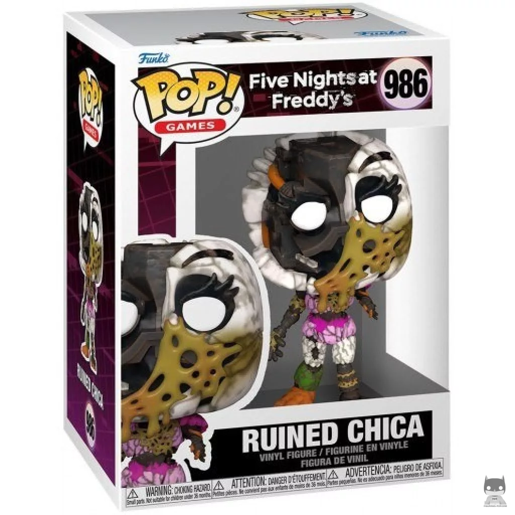 Figura Funko Pop! Ruined Chica en su caja