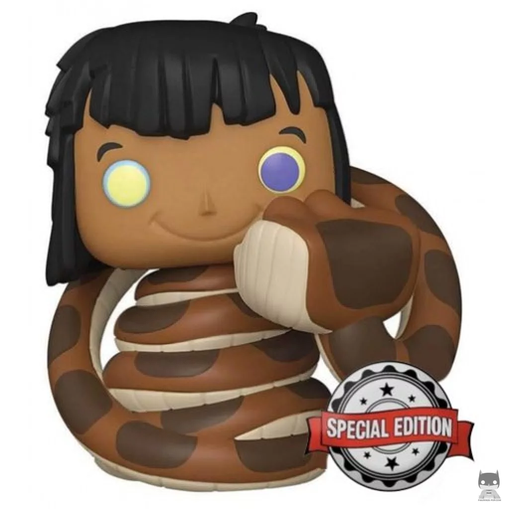 Figura Funko Pop! Mowgli con Kaa (El libro de la selva)