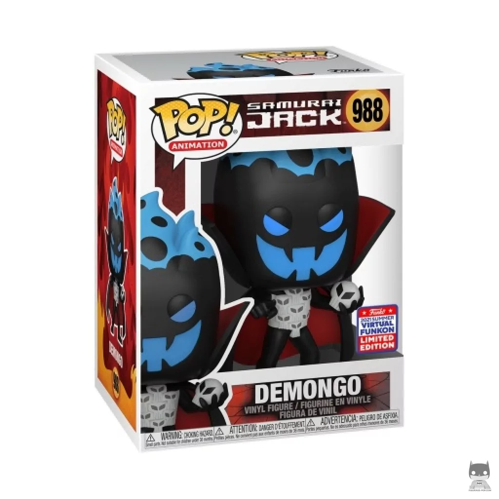 Figura Funko Pop! Demongo en su caja