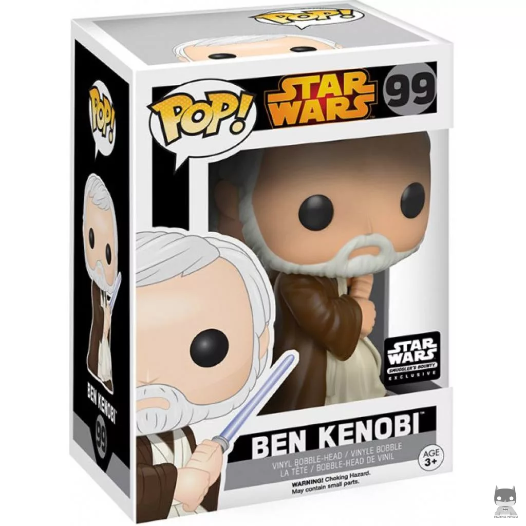 Figura Funko Pop! Ben Kenobi en su caja
