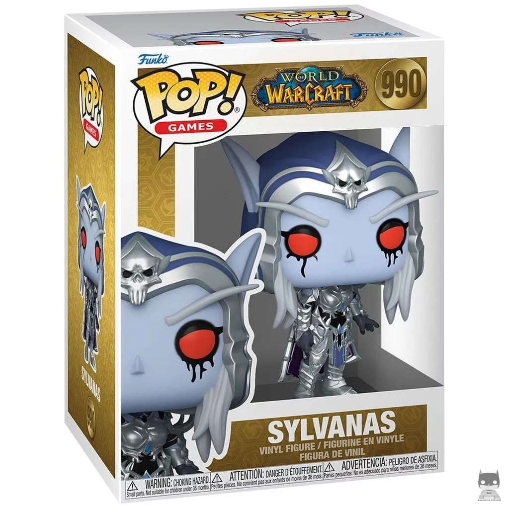 Figura Funko Pop! Sylvanas en su caja