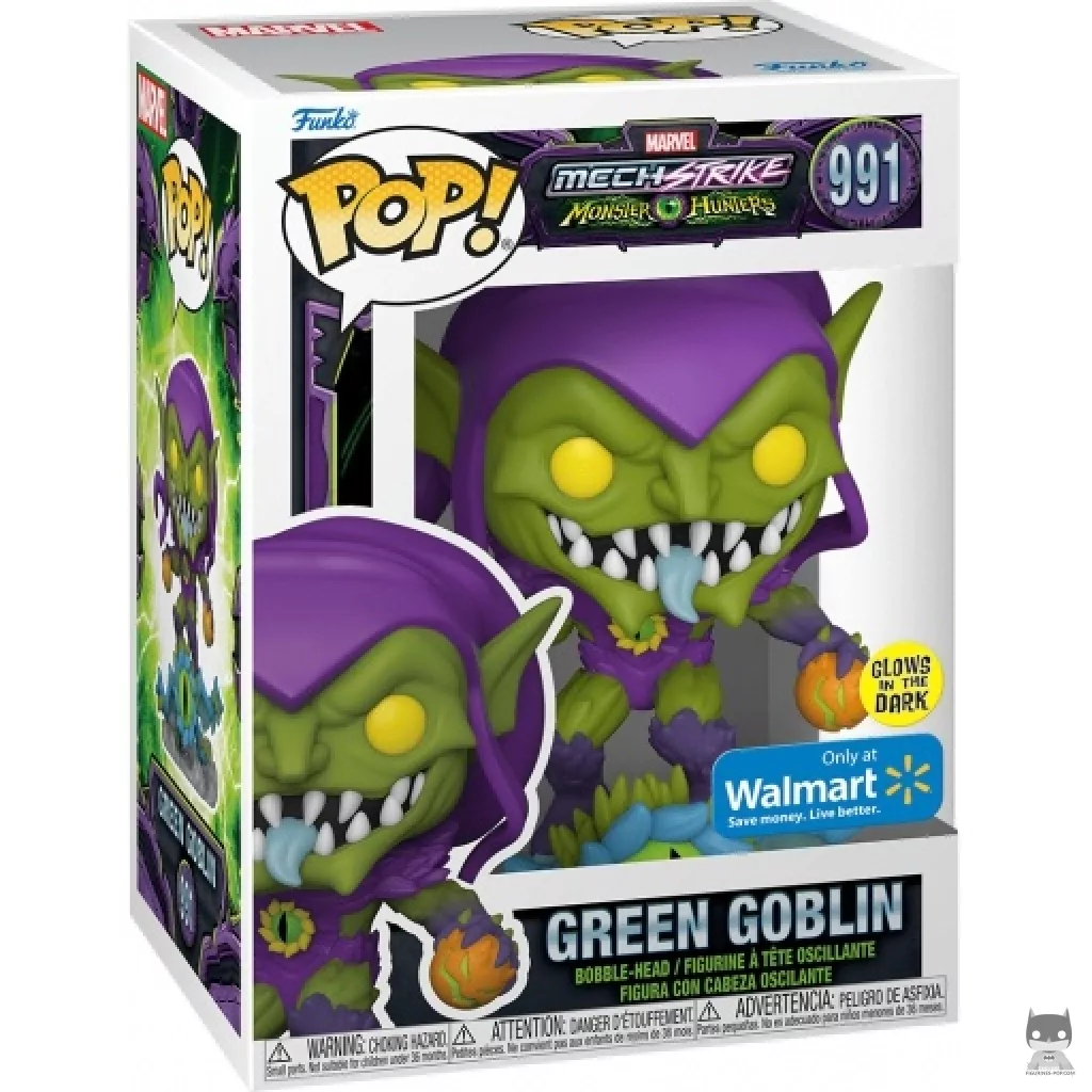 Figura Funko Pop! Duende Verde (Brilla en la oscuridad) en su caja