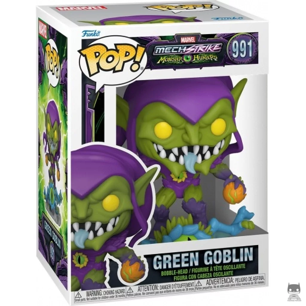 Figura Funko Pop! Duende Verde en su caja