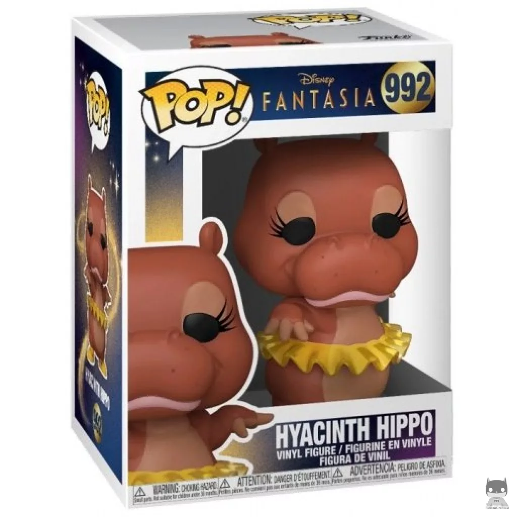 Figura Funko Pop! Hyacinth Hippo en su caja