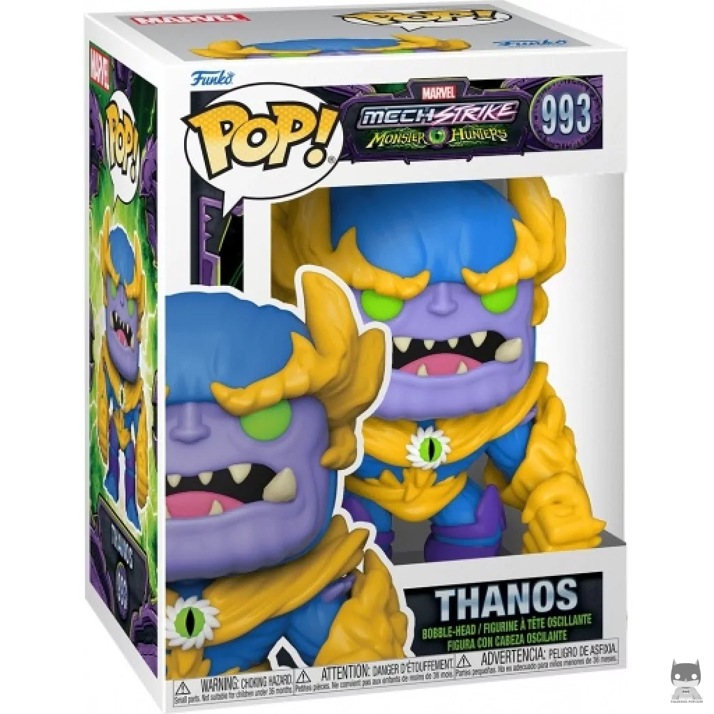 Figura Funko Pop! Thanos en su caja