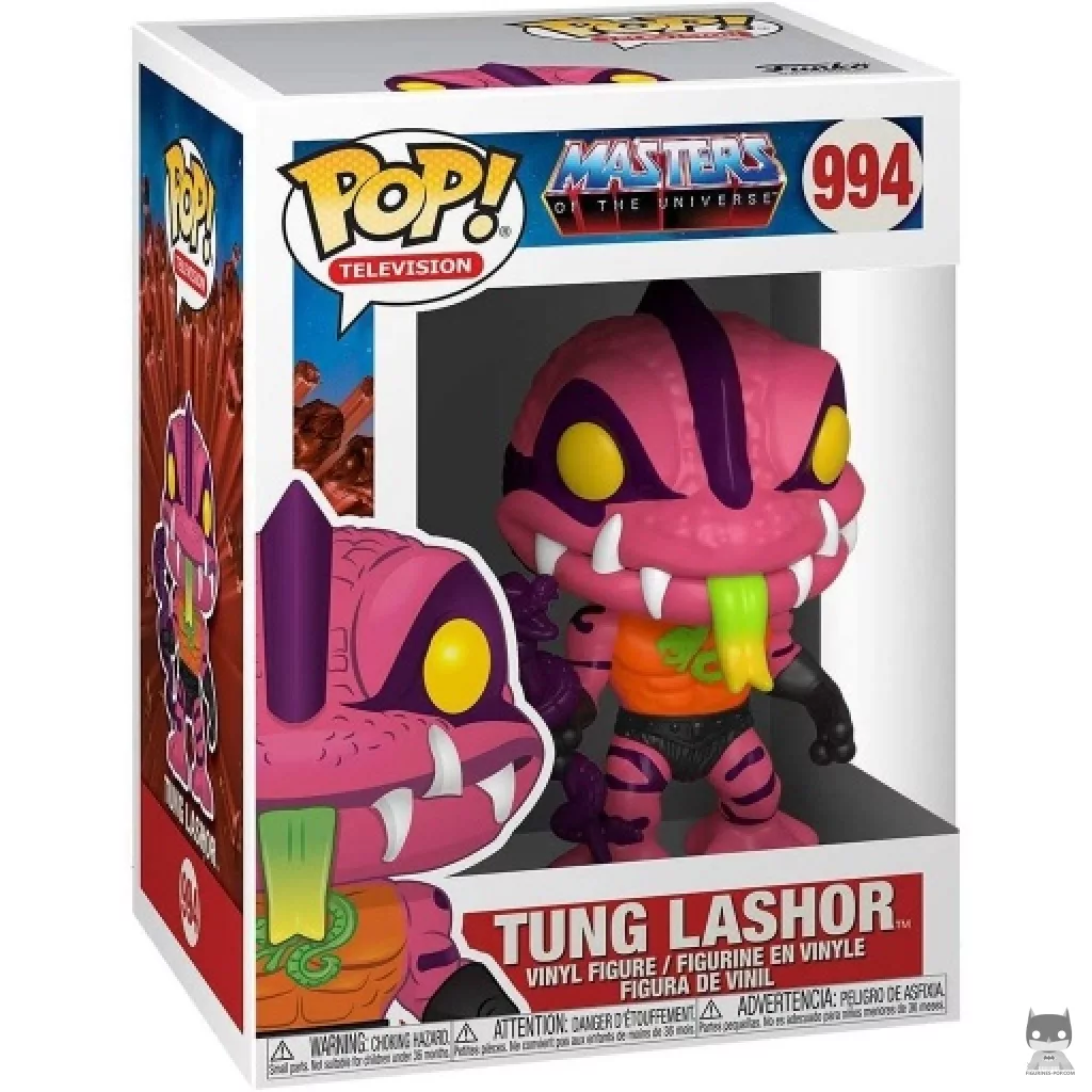 Figura Funko Pop! Tung Lashor en su caja