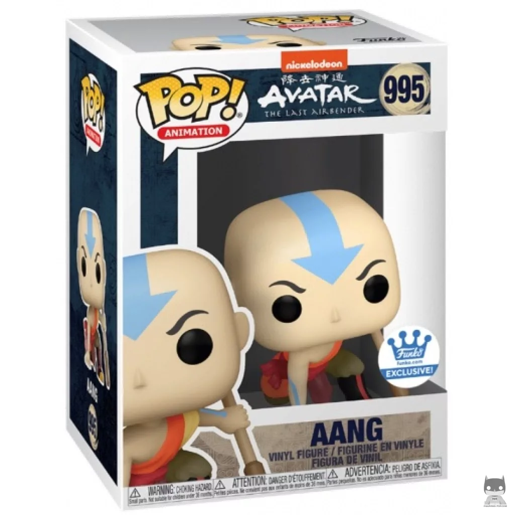 Figura Funko Pop! Aang en su caja