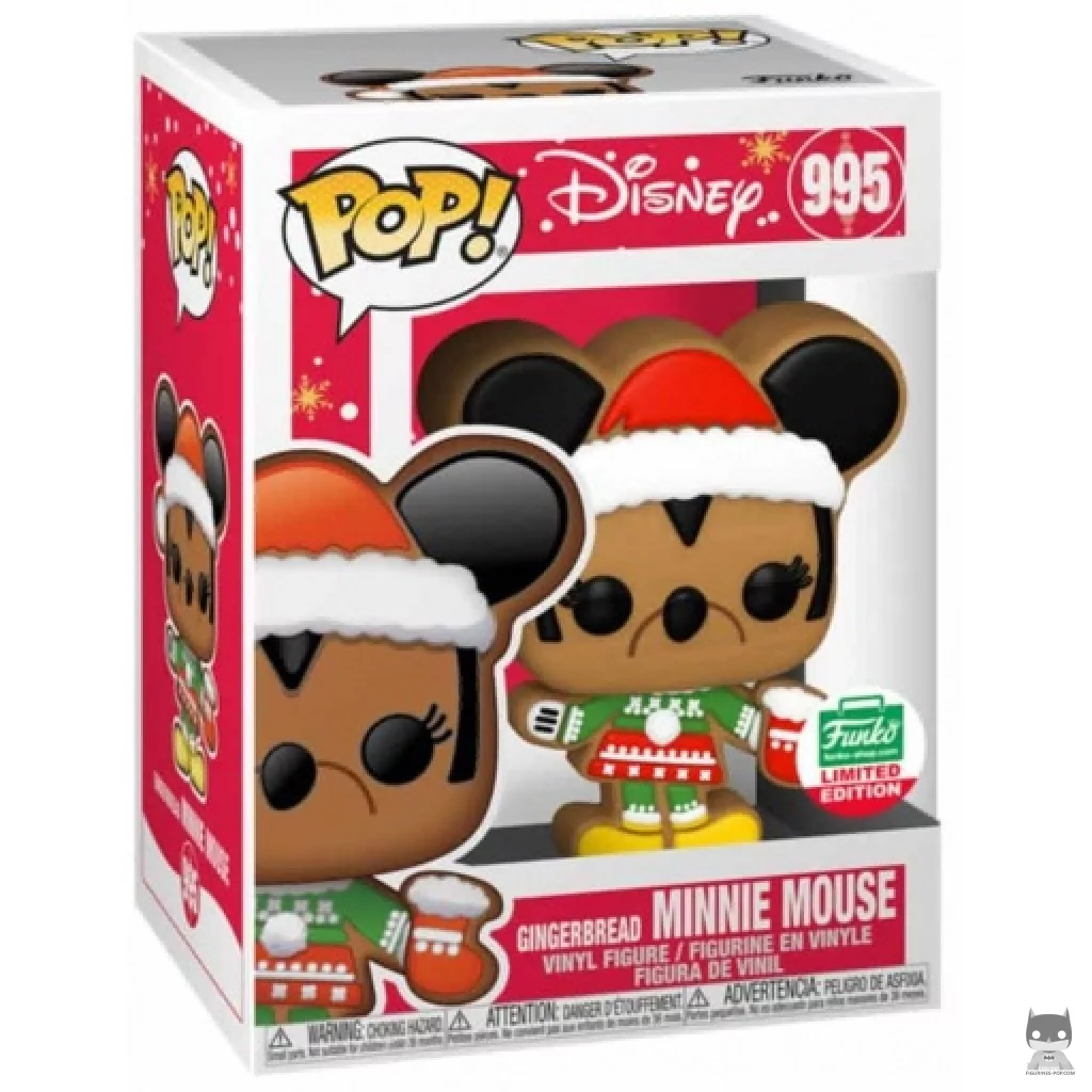 Figura Funko Pop! Minnie Mouse de jengibre en su caja