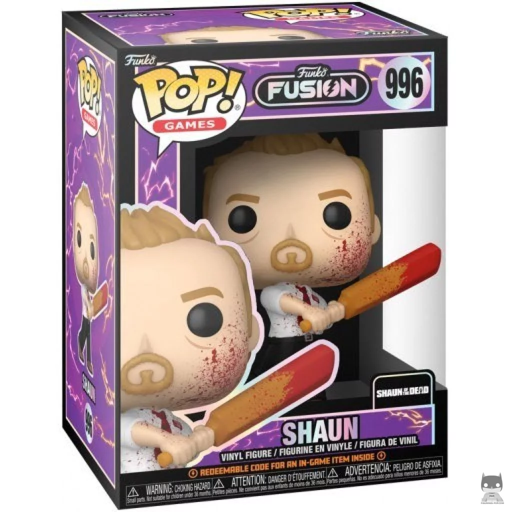 Figura Funko Pop! Shaun (Ensangrentado) en su caja