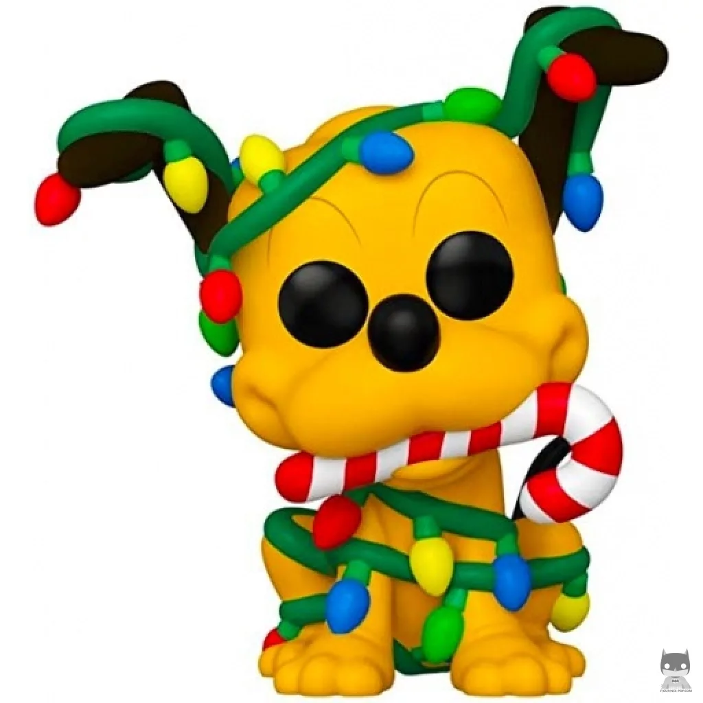 Figura Funko Pop! Pluto con luces de Navidad (Mickey y sus amigos)