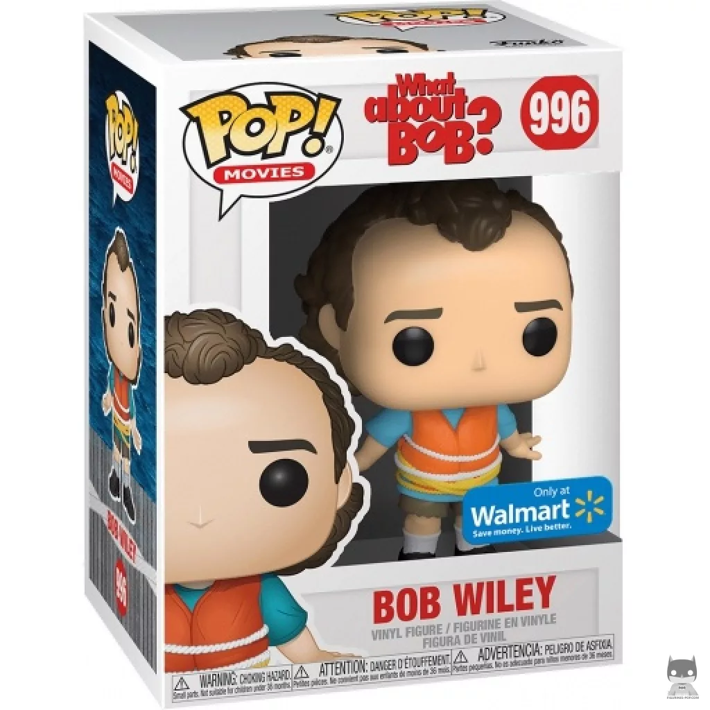 Figura Funko Pop! Bob Wiley en su caja