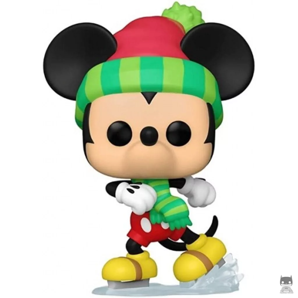 Figura Funko Pop! Mickey Mouse patinando sobre hielo (Mickey y sus amigos)
