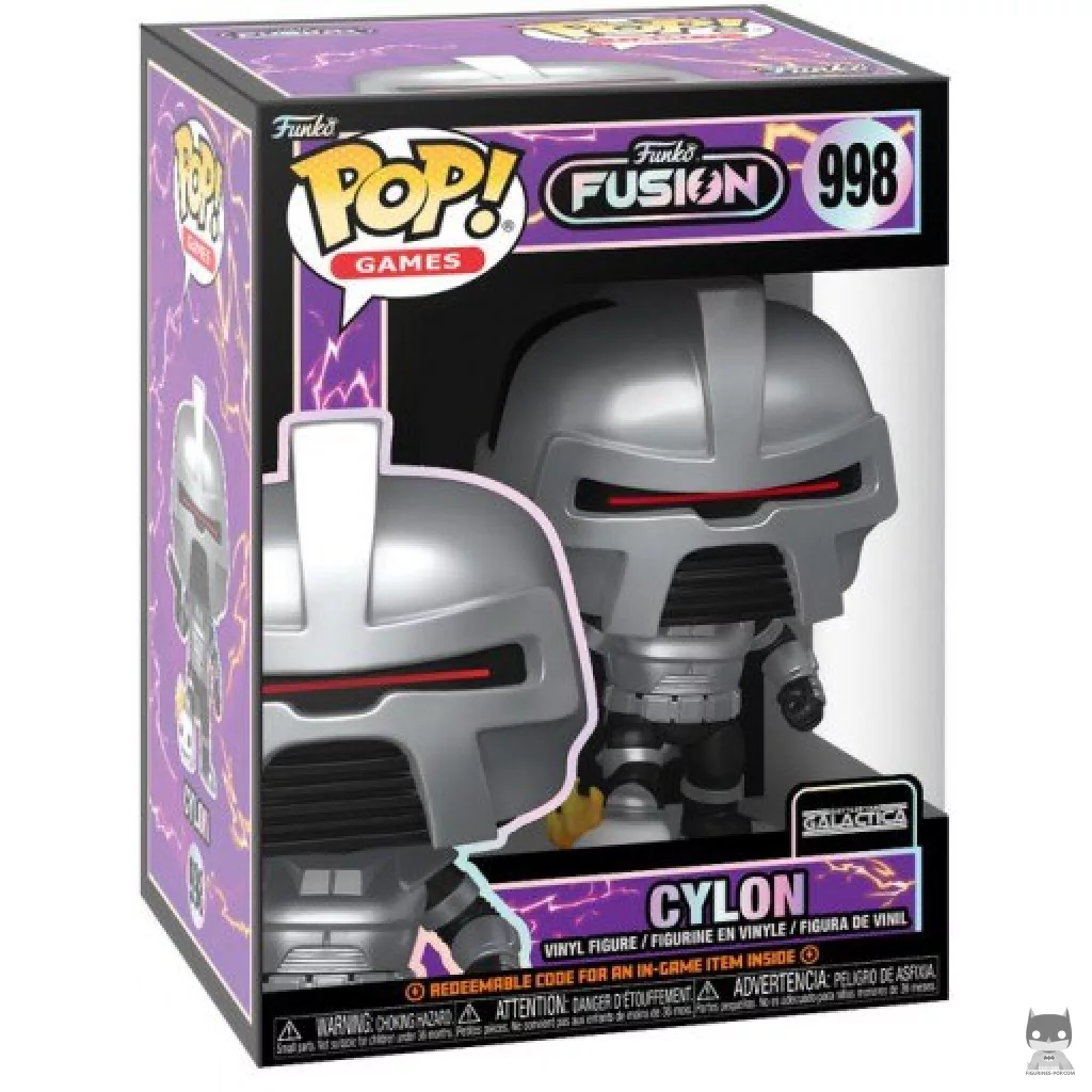 Figura Funko Pop! Cylon en su caja