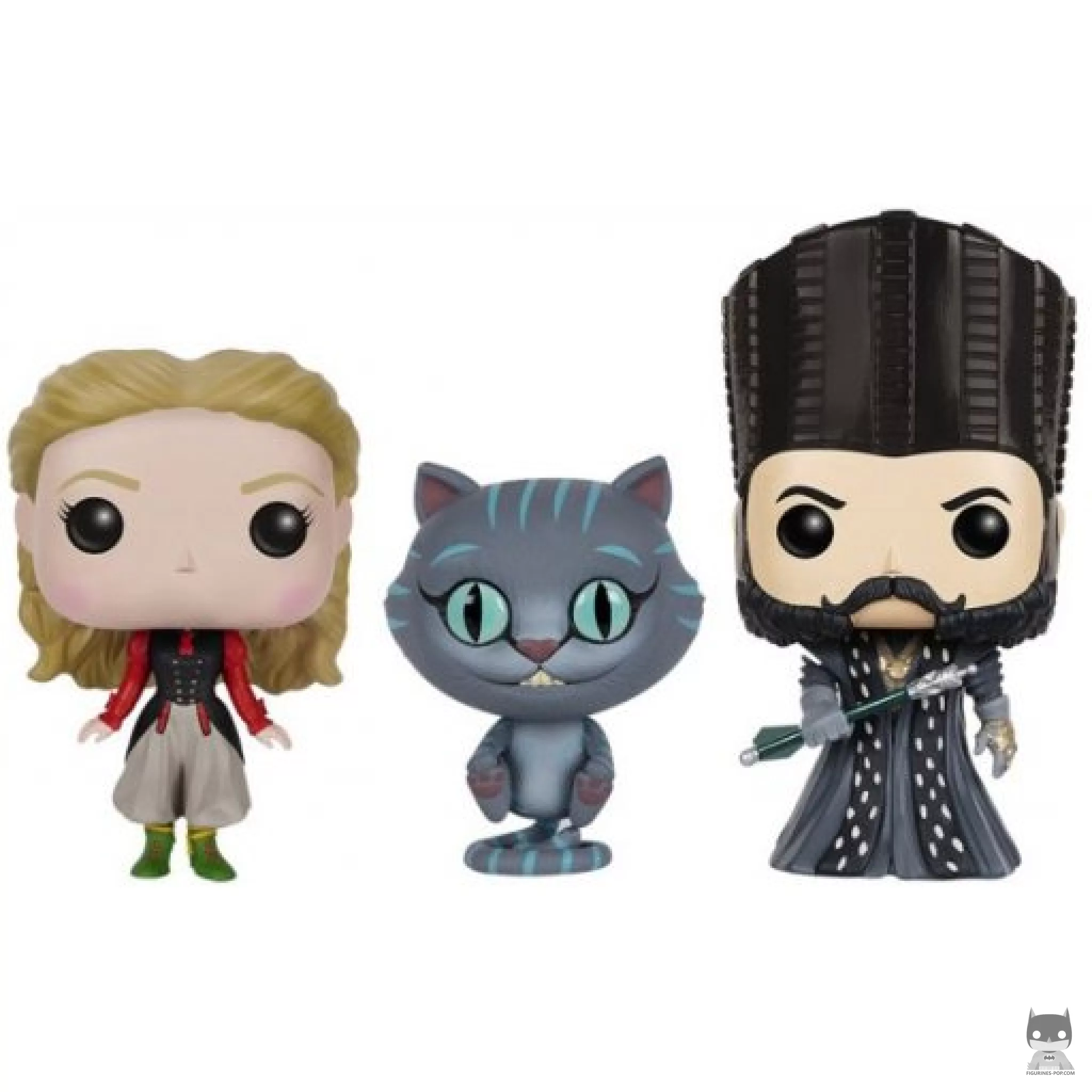 Figura Funko Pop! Alicia, Chessur & Tiempo (Alicia en el país de las maravillas)