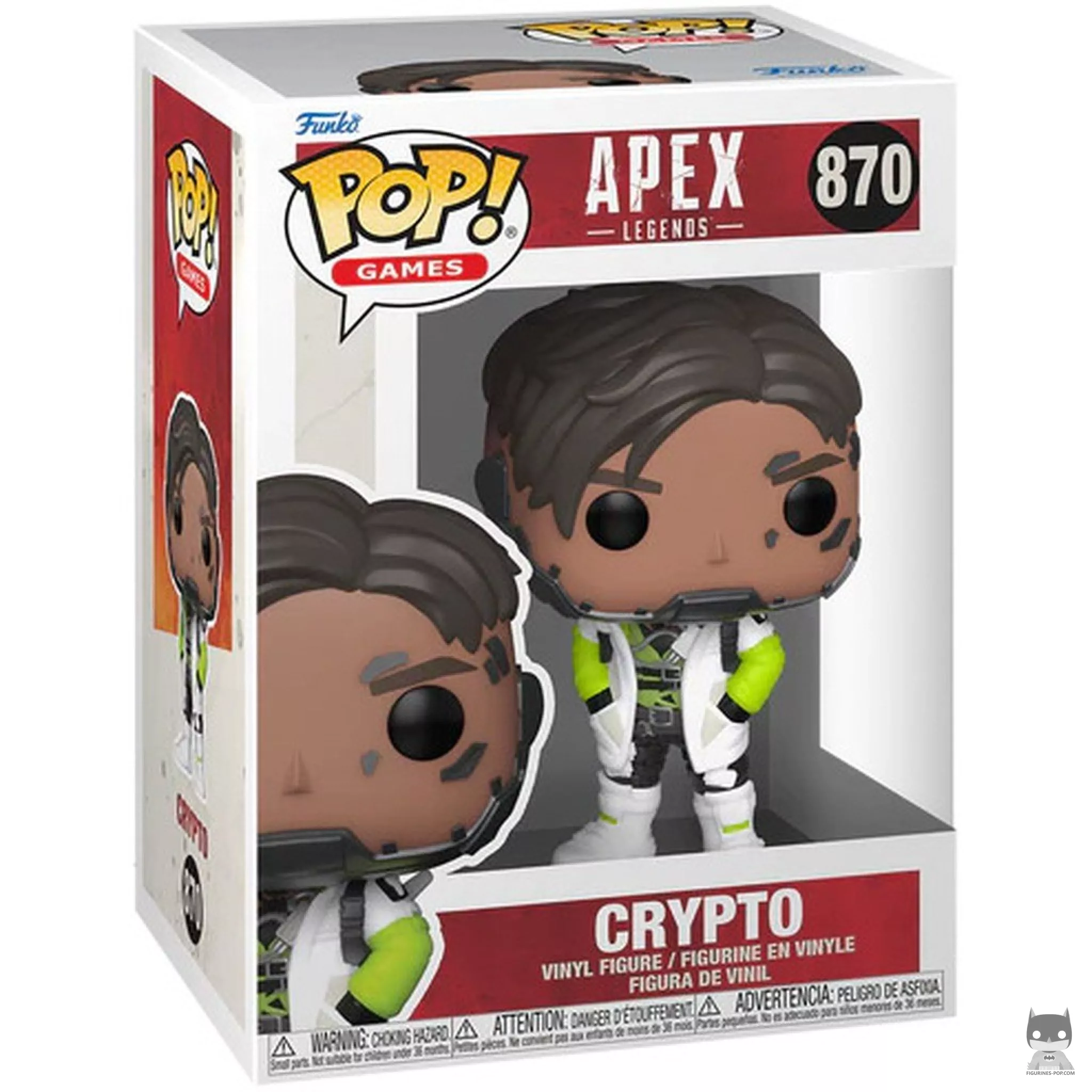 Figura Funko Pop! Crypto en su caja