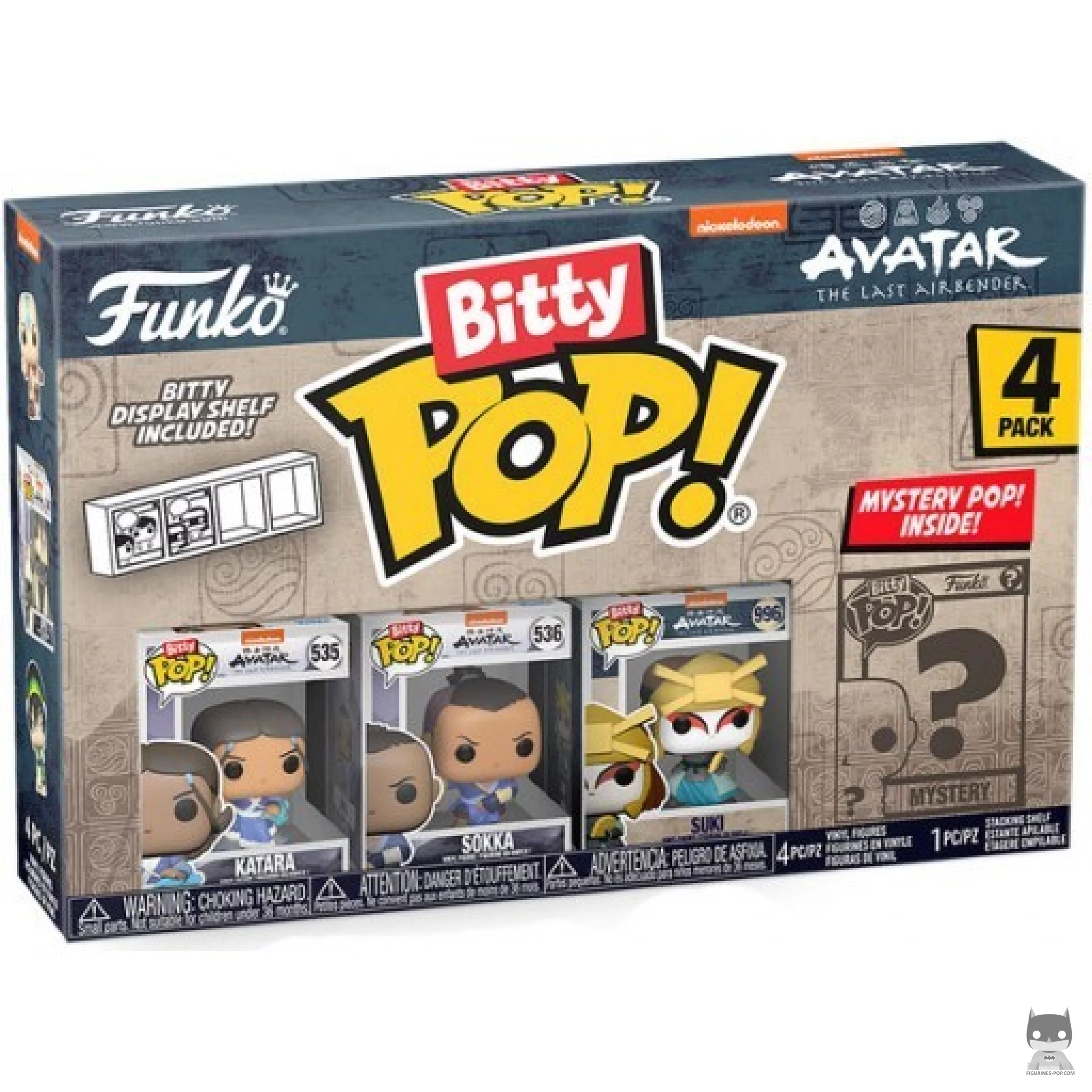 Figura Funko Pop! Avatar: La leyenda de Aang (Serie 4) en su caja