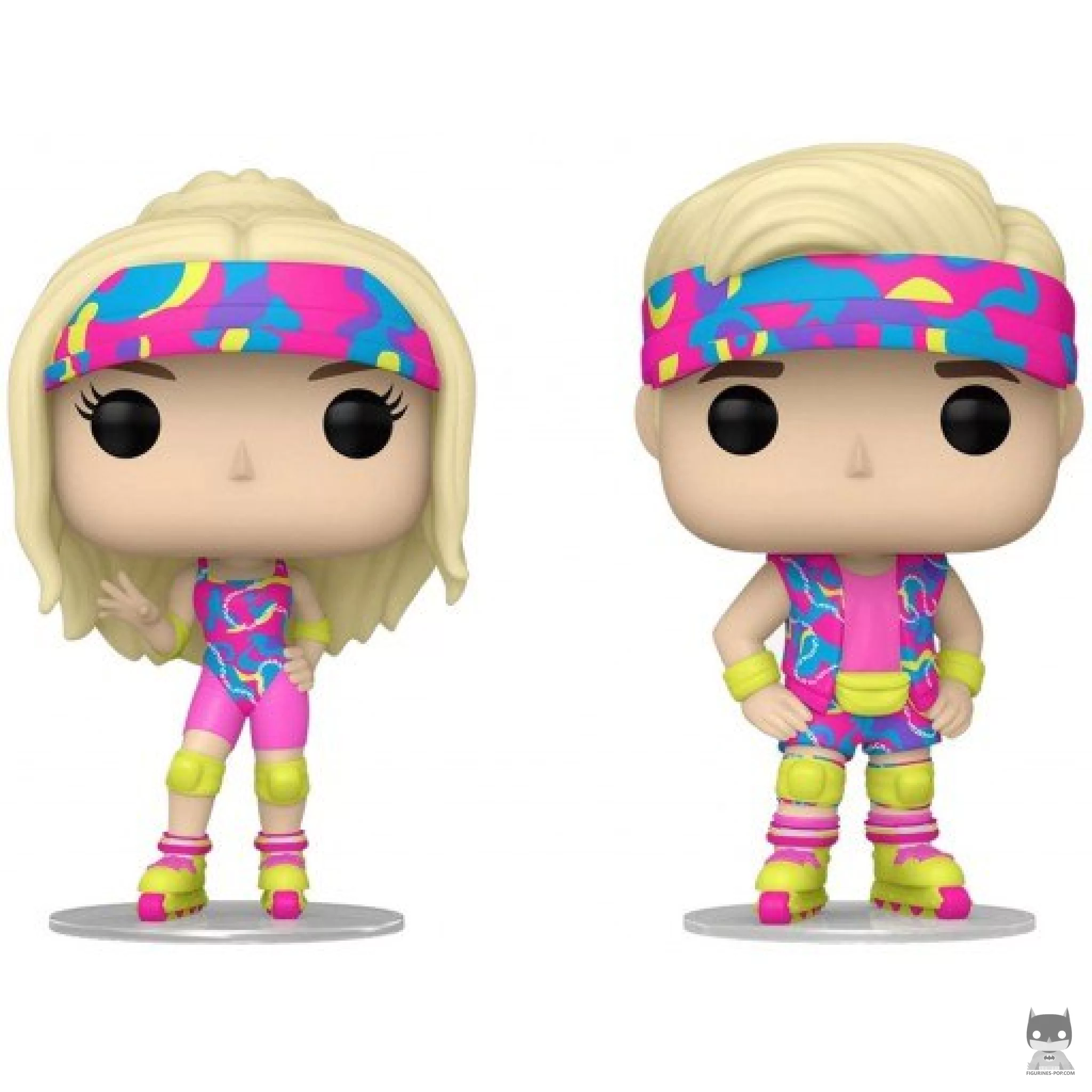 Figura Funko Pop! Barbie patinadora & Ken patinador (Barbie (película))