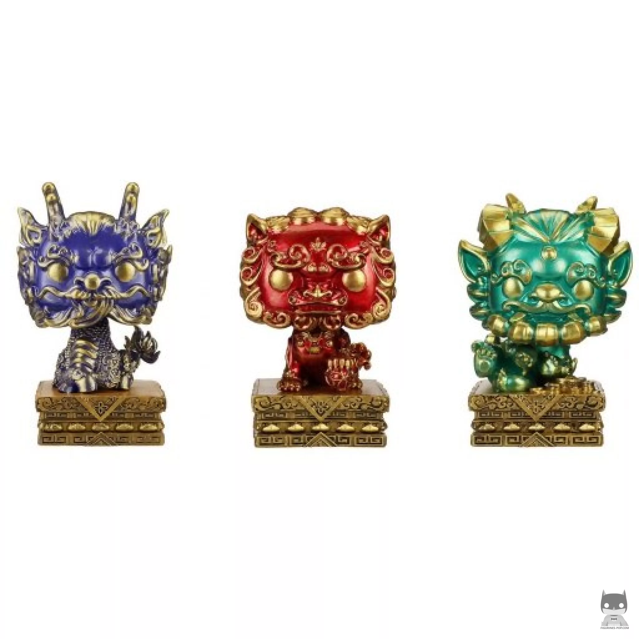 Figura Funko Pop! Kirin, Suanni & Pixiu (Bestias auspiciosas)