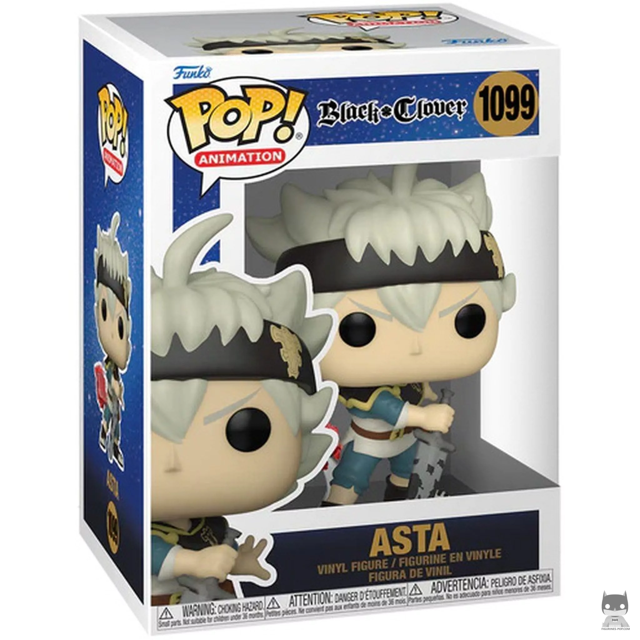 Figura Funko Pop! Asta en su caja