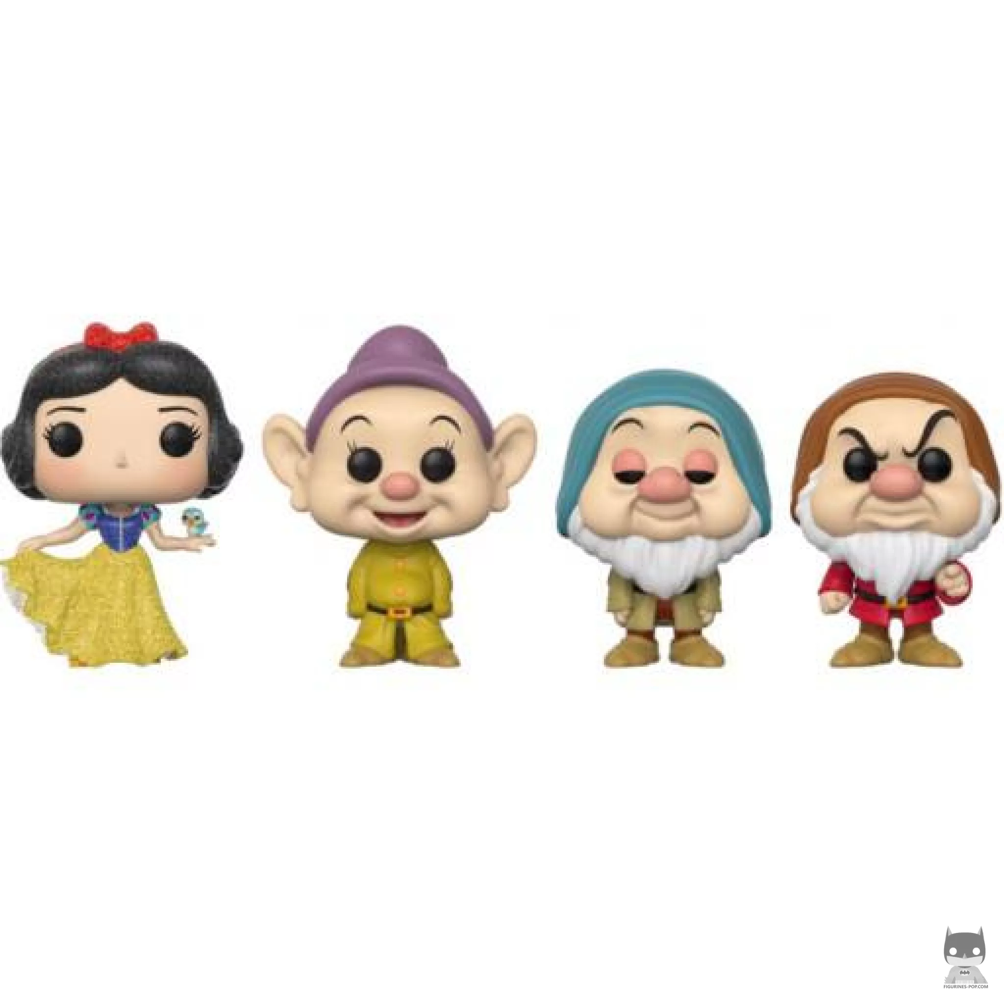 Figura Funko Pop! Blancanieves, Mudito, Dormilón & Gruñón (Blancanieves)