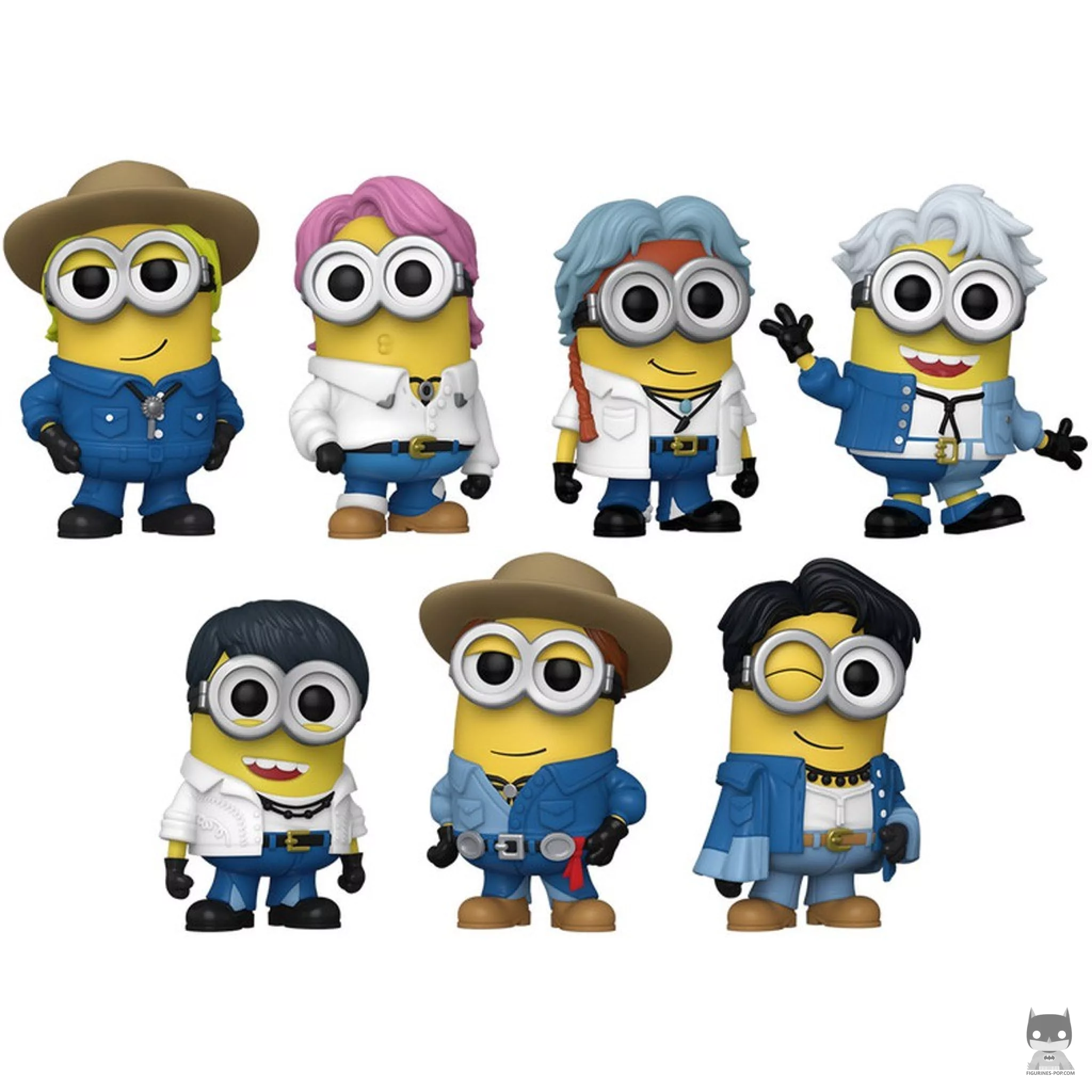 Figura Funko Pop! BTS x Minions pack de 7 (BTS)