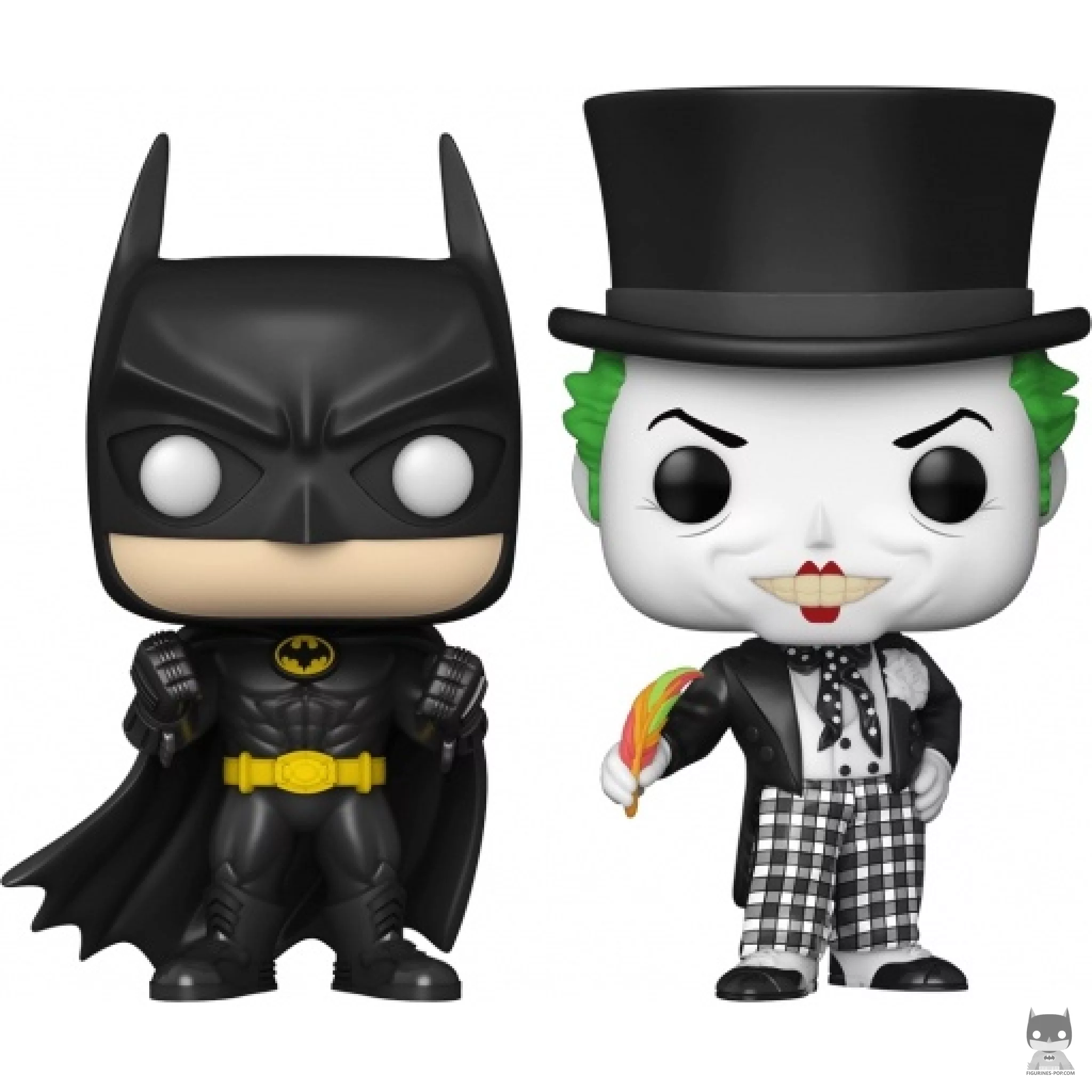 Figura Funko Pop! Batman & Joker (Batman 1989) (Cuadrilogía de Batman)