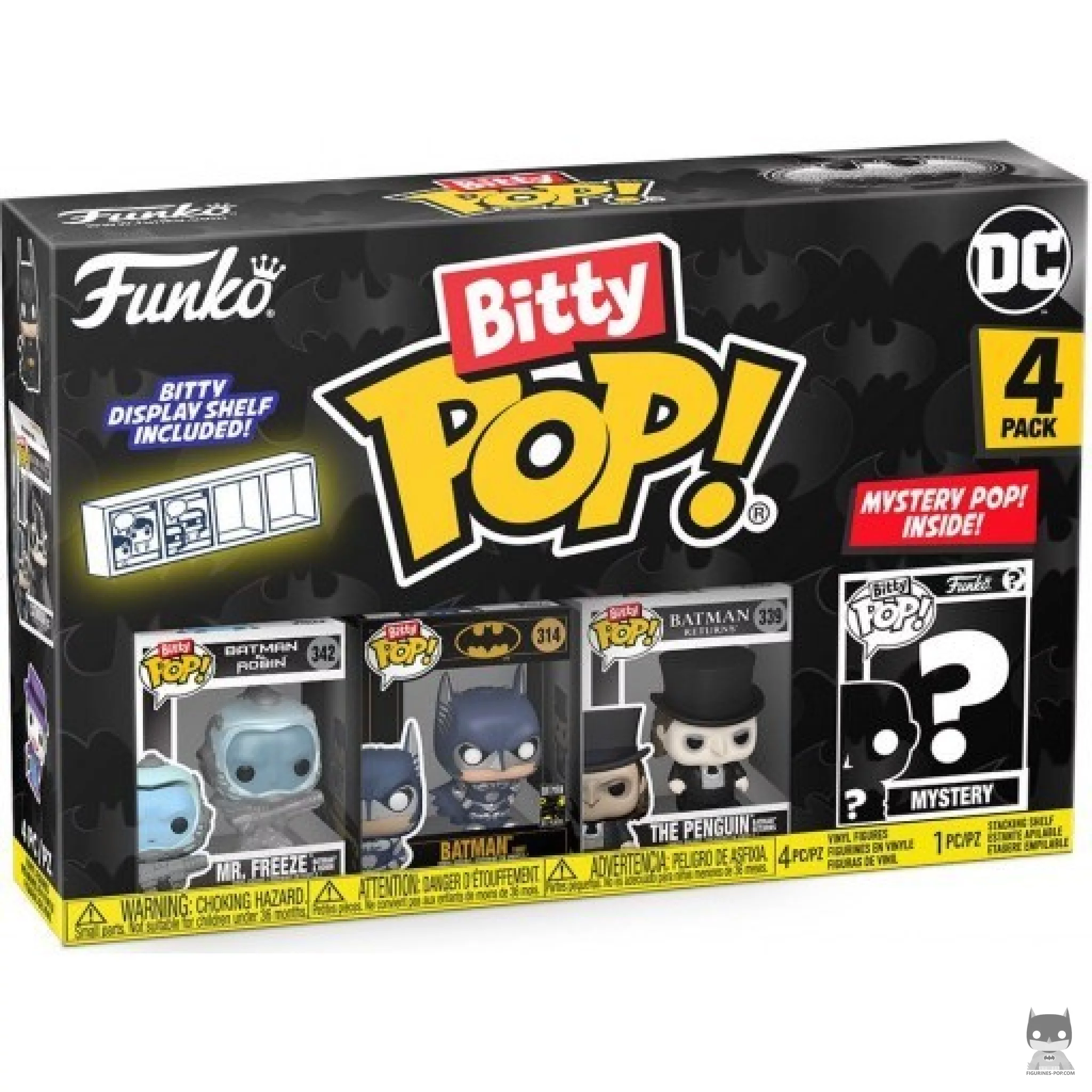 Figura Funko Pop! Batman 85.º aniversario (Serie 3) en su caja
