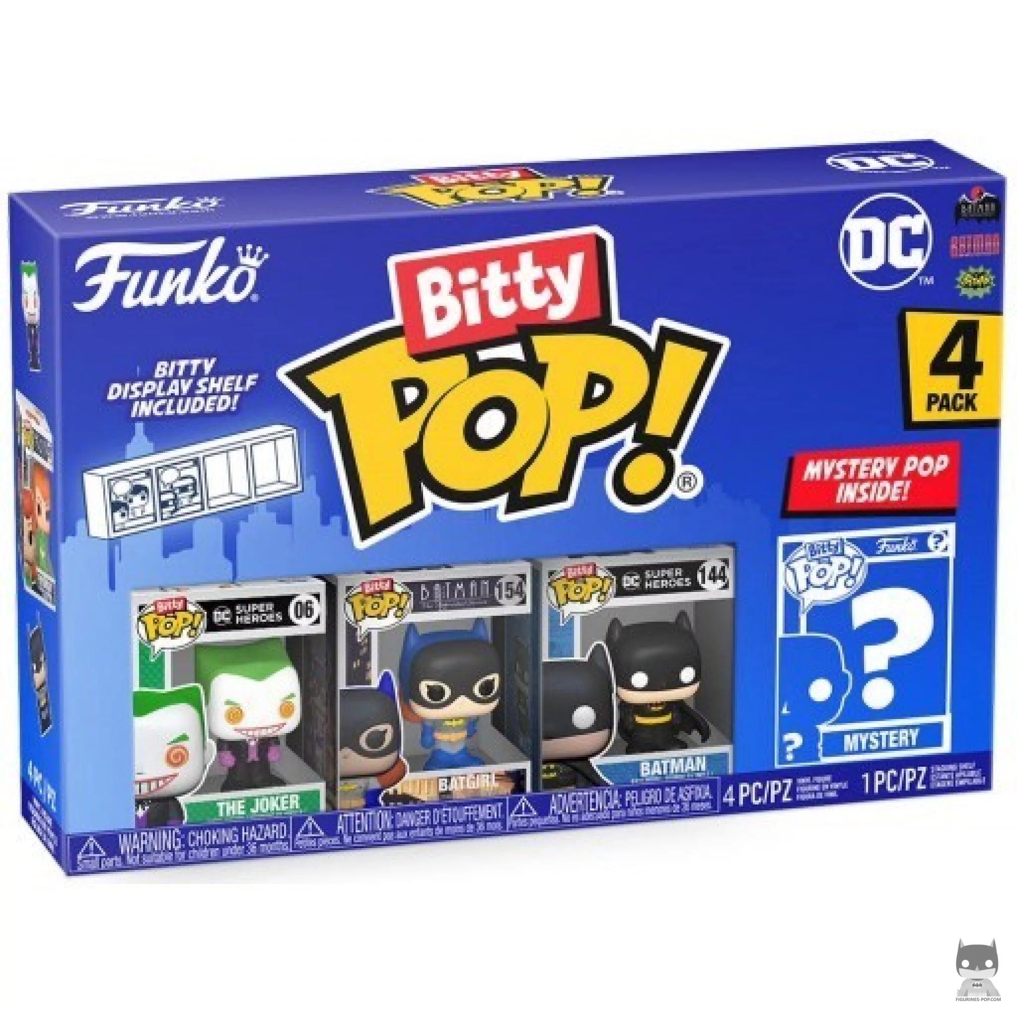 Figura Funko Pop! DC Comics (Serie 2) en su caja