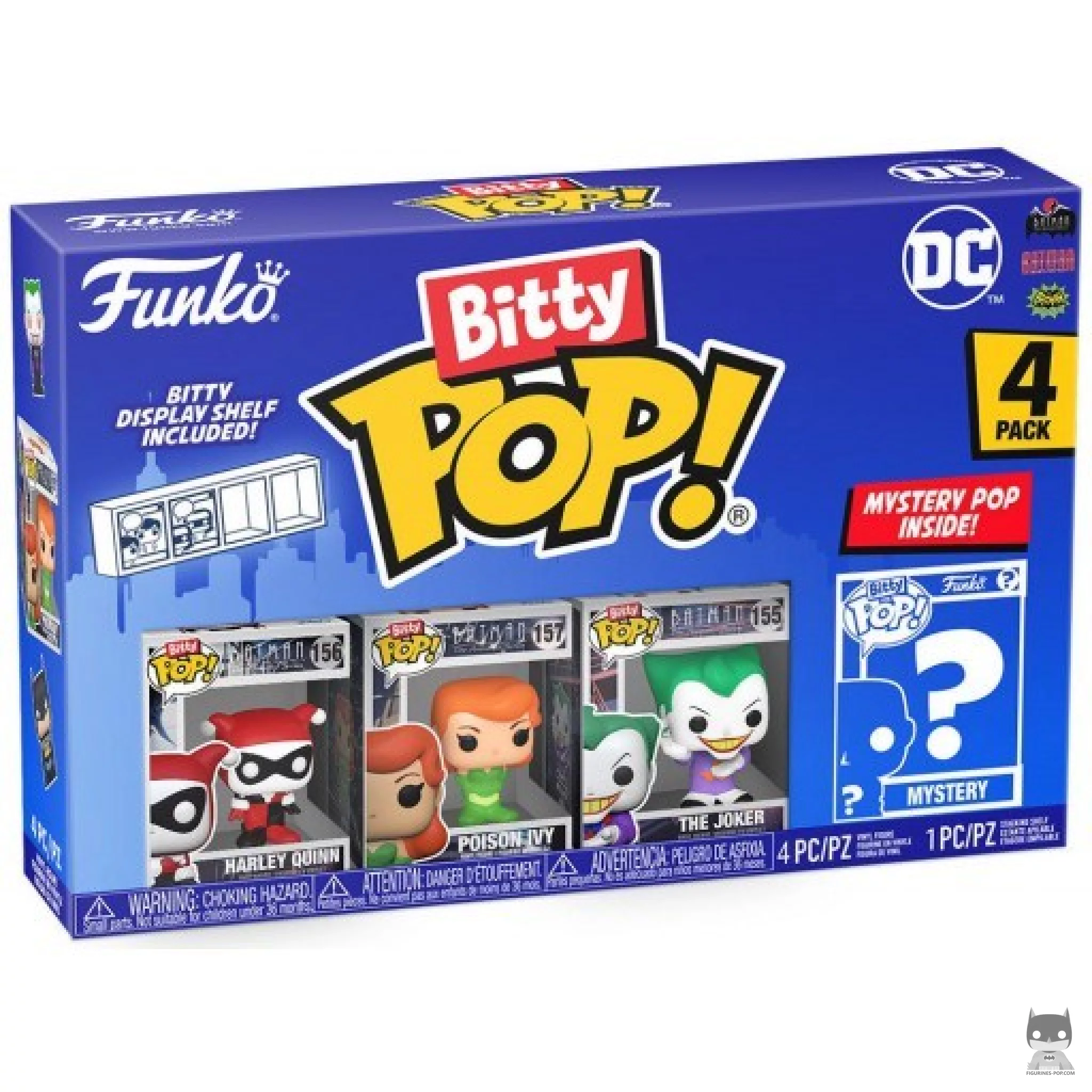 Figura Funko Pop! DC Comics (Serie 3) en su caja